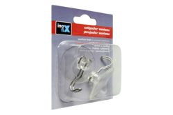 Inofix Saughaken Chrom | 2 Stück