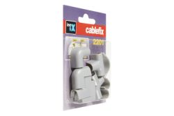 cablefix 3210_grau Kabelkanal Stoß-Stellenverbindung 10 St. Grau