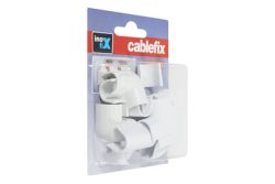 cablefix 3220_weiß Kabelkanal Stoß-Stellenverbindung 10 St. Weiß
