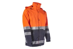 Rukka Regenjacke ISO Orange/Blau | S