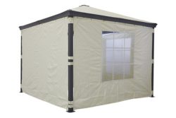 MOOD Pavillon ESRA 3x3 m Inkl. Seitenwände