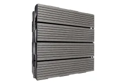 Mood Klickfliese HPC Solid Dark Grey | 30 × 30 cm | 6 Stück | 0.54 m2