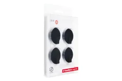 trendform - Magnethaken SOLID 4er Set, One Size, Schwarz