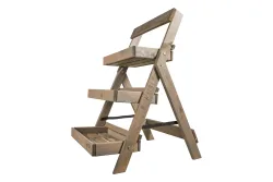 Blumentreppe für Pflanzen | 87 × 56 × 54 cm