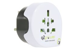 Q2 Power 1.100120 Reiseadapter World to Great Britain