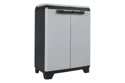 Keter Kunststoffschrank Recycling | 92 × 68 × 39 cm | 2 × 110 l