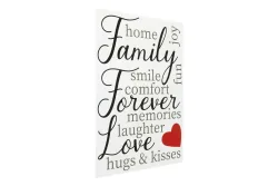 Crearreda Wandsticker Familie | 47 × 67 cm