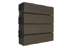 Klickfliese HPC CoShield Ebony | 30 × 30 cm | 6 Stück | 0.54 m2
