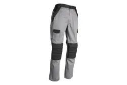 Rukka Arbeitshose mit Knieschutz Grau | L