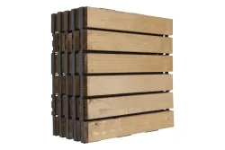 Bodenfliese Fichte Braun | 30 × 30 cm | 5 Stück