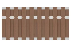 Tiefelement CoShield HPC Teak 90x180cm