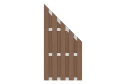 Übergangselement CoShield HPC Teak 180x90x74cm