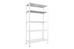 ayce Steckregal Metall „Home 40 | 90×40×172 cm | 5 Böden | Traglast: 80 kg pro Boden