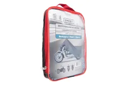 Umove Motorradhülle Schwarz | 2.75 × 0.9 × 1.2 m