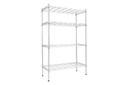 Seville Classic Chromregal | 76.2 × 35.5 × 121.9 cm | 4 Böden | max. 136 kg pro Tablar