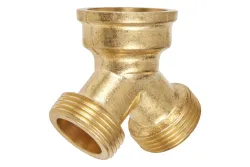Gartec Y-Verteiler Messing | 6 × 3 × 5 cm