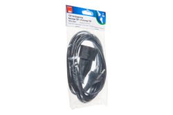 Max Hauri AG 129813 Strom Verlängerungskabel Schwarz 2 m