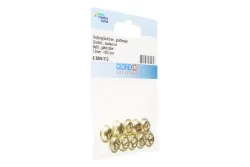 Glorex Metallglöckchen Gold | ⌀ 12 mm | 10 Stück