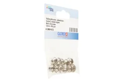 Glorex Glöckchen Silber | 12 mm | 10 Stück