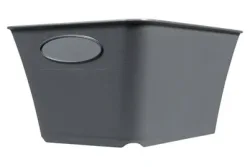 Rotho Box Living Anthrazit | 21.1 × 18 × 26.2 | 7 l