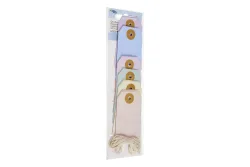 Glorex Geschenk-Anhänger Karton | 9 × 4 cm | 24 Stück