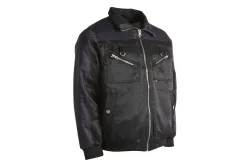 Rukka Pilotenjacke Schwarz-Grau | M