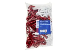 Meister + Co Absperrkette Rot-Weiss | 41 × 18 mm