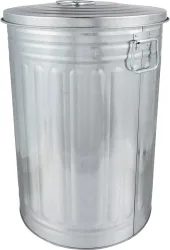 Jardin Royal Metalleimer mit Deckel | ⌀ 41.9 × 52.7 cm | 65 l