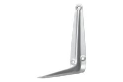 Blechkonsole Grau | 15 × 4 cm | max. 35 kg