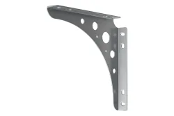 Deltaline Konsole Stahl | 20 × 2.5 cm | max. 95 kg