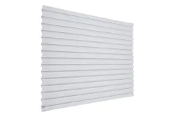 PVC-Spundwandprofilplatte | 70 × 18 cm