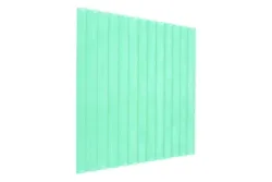 Wellplatte Polyester Grün | 100 × 100 cm