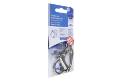 Meister + Co Karabiner mit Festem Auge | 7 × 4.5 cm
