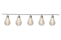STAR TRADING Solar Lichterkette 12.480-10 transparent, LED 1,8m