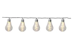 STAR TRADING Solar Lichterkette 12.480-10 transparent, LED 1,8m
