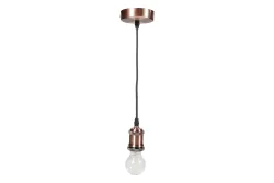 LeuchtenDirekt Pendelaufhängung Kupfer | ⌀ 10 cm | 60 W