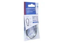 Meister + Co Karabiner mit Sicherung | 10 × 5 cm
