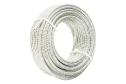 Meister + Co Stahldrahtseil mit PVC-Mantel | ⌀ 3 mm | 105 kg
