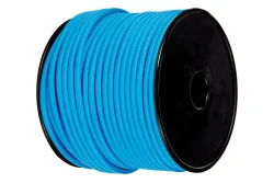 LeuchtenDirekt Textilkabel Blau | 0.5 m