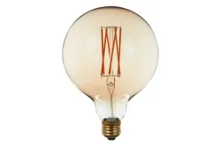 Star Trading LED-Leuchtmittel E27 G125 Vintage Gold