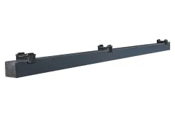Quadratrohrpfosten anthrazit | 150×4×4 cm