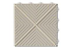Bergo Bodenplatte Unique 38x38x1cm Sand 7Stk./1m2