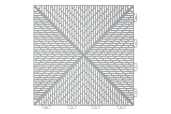 Bergo Bodenplatte XL Stone 38 x 38 x 1cm 7Stk./ 1m2