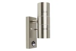 LED-Aussenwandlampe Arne II Edelstahl | 10 W