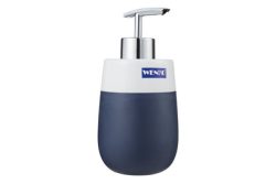 Wenko Seifenspender Malta Keramik | 15.5 × 7.5 × 7.5 cm