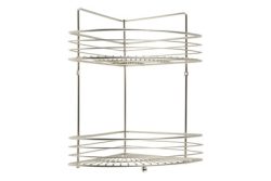 Wenko Eckwandablage Milano | 37 × 31.5 × 22 cm