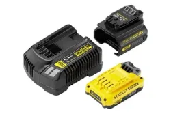 Stanley Fatmax Akku-Starter-Kit und Adapter | 18 V | 2 Ah
