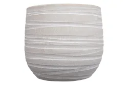 Artevasi Pflanztopf Keramik Doris Creme | ⌀ 16 × 14 cm | 3 l