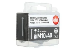 Sechskant-Schraube Metrisch Rostfrei | M10 × 40 mm