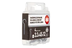 Inox-Hakenholzschraube | 4.5 × 0.3 cm